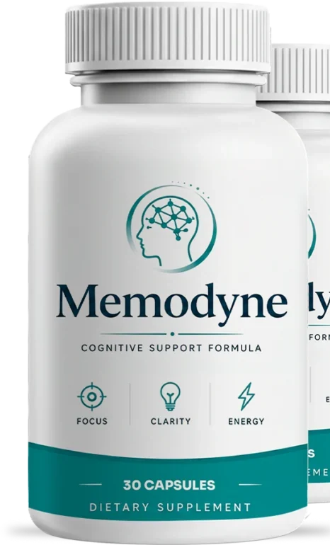 Memodyne cognitive circulation support capsule bottle